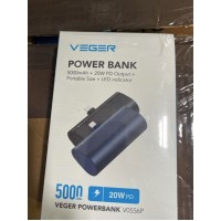 VEGER 5000mAh 2 Pack Portable Chargers for iPhone. 1195 Packs. EXW Los Angeles